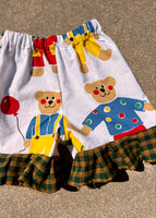 BIRTHDAY TEDDY PLAYSHORTS, SIZE 3-4 YEARS