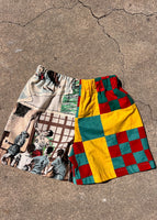SPORTS N QUILTS PLAYSHORTS, SIZE 5-7 YEARS