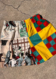 SPORTS N QUILTS PLAYSHORTS, SIZE 5-7 YEARS