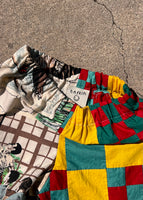 SPORTS N QUILTS PLAYSHORTS, SIZE 5-7 YEARS