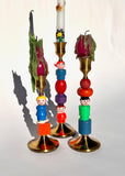CITY FOLK CANDLESTICK SET #1