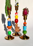 CITY FOLK CANDLESTICK SET #5