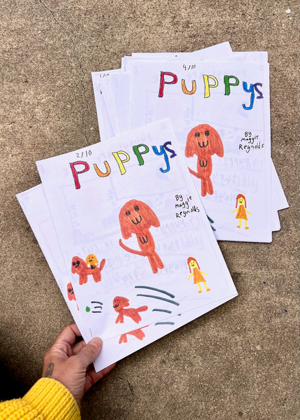 'PUPPYS', A BOOK BY MAGGIE
