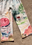 FAIRYTALE CANVAS PLAYPANTS, SIZE KIDS 5
