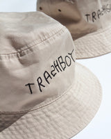 EMBROIDERED IVORY BUCKET HAT